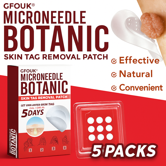 MicroNeedle Botanic Skin Tag Removal Patch (PACK OF 5)